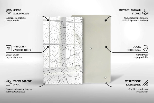 Worktop protector Abstraction shapes