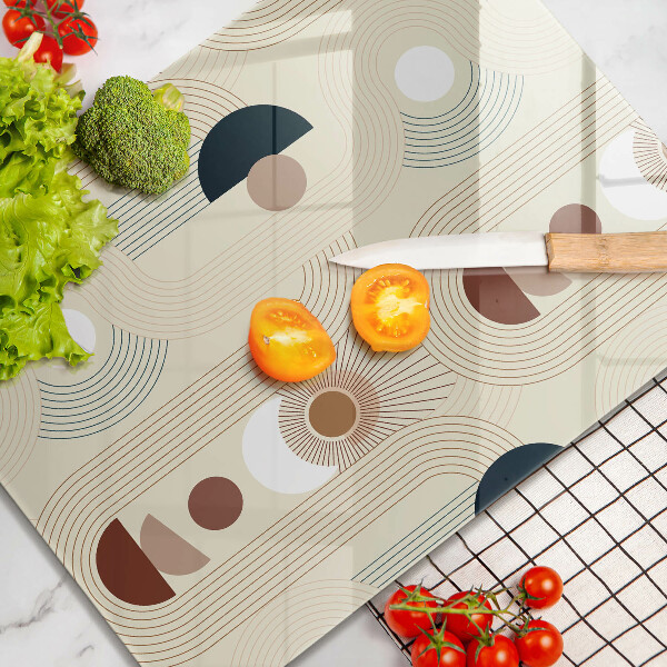 Worktop protector Boho shapes geometry