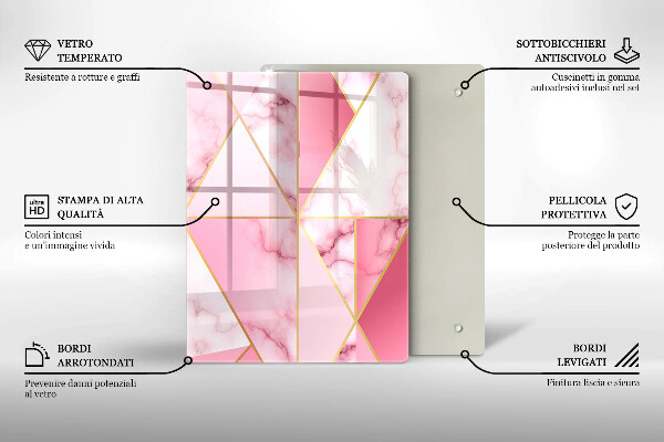 Worktop protector Boho shapes geometry