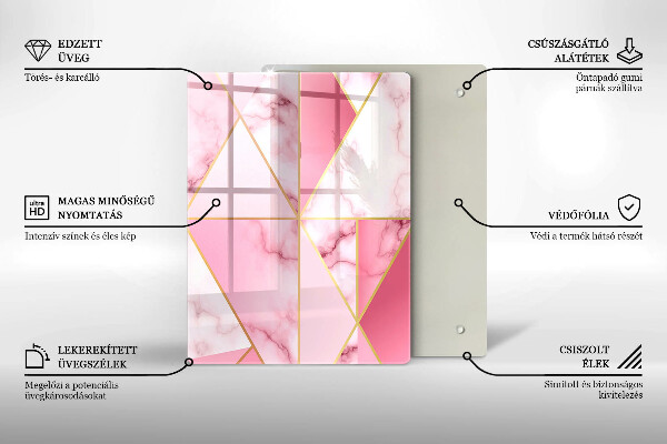 Worktop protector Boho shapes geometry