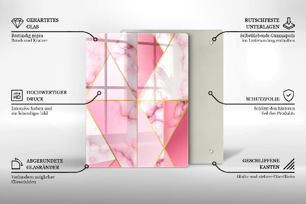 Worktop protector Boho shapes geometry