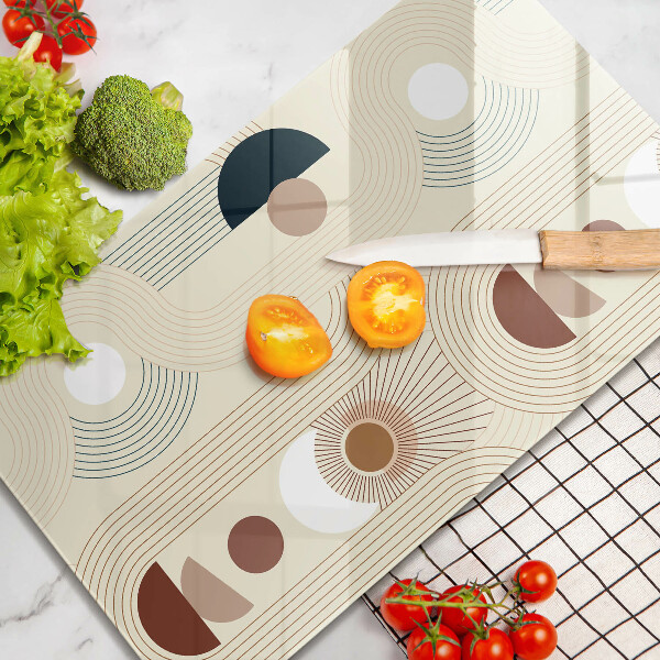 Worktop protector Boho shapes geometry