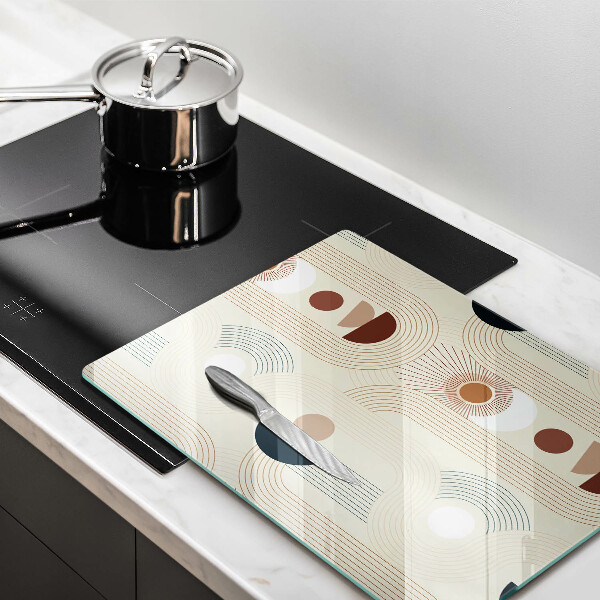 Worktop protector Boho shapes geometry