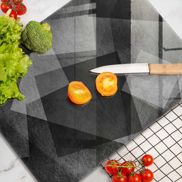 Chopping board Geometric abstraction