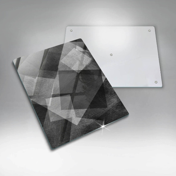 Chopping board Geometric abstraction