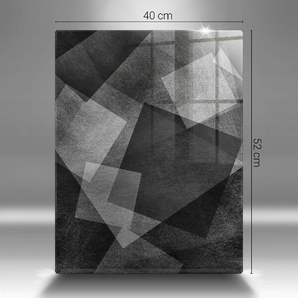 Chopping board Geometric abstraction