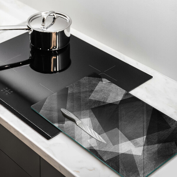 Chopping board Geometric abstraction