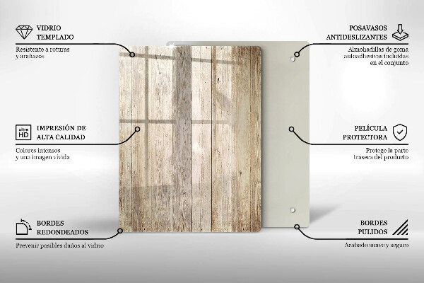 Chopping board Blue abstraction gold