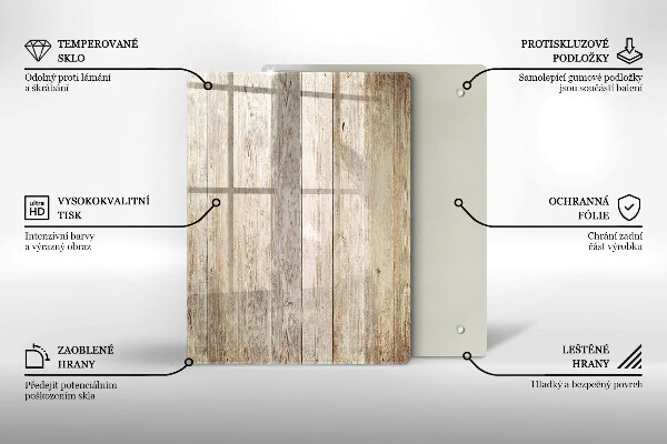 Chopping board Blue abstraction gold