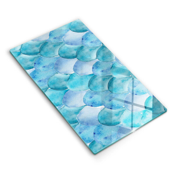 Chopping board Watercolor scales