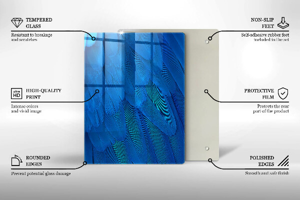 Chopping board Watercolor scales