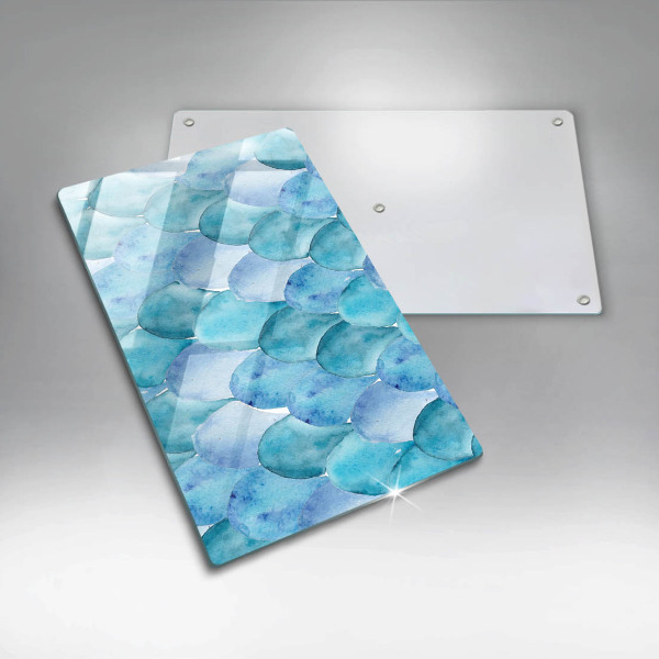 Chopping board Watercolor scales