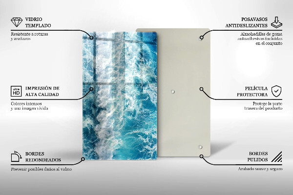 Chopping board Water sea waves