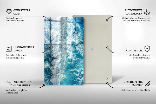 Chopping board Water sea waves
