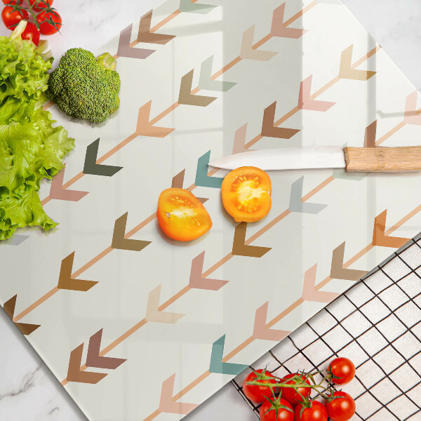 Kitchen chopping board Geometric elements