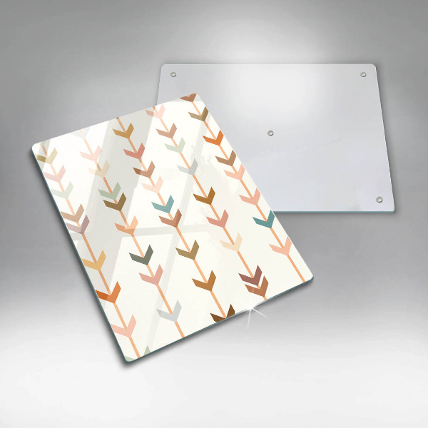 Kitchen chopping board Geometric elements