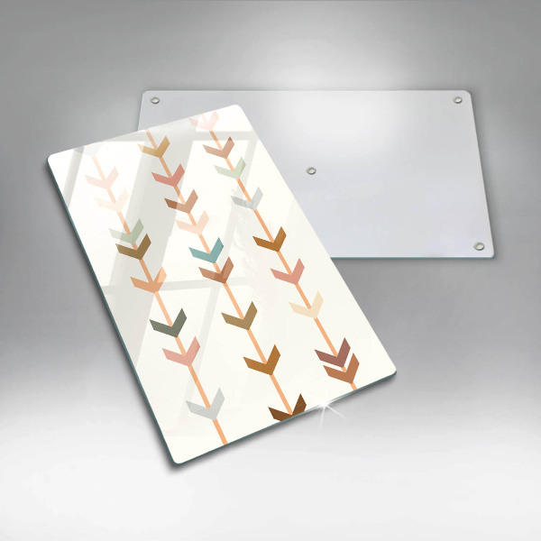 Kitchen chopping board Geometric elements