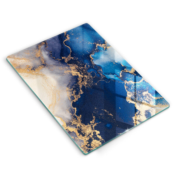 Kitchen chopping board Elegant background and gold