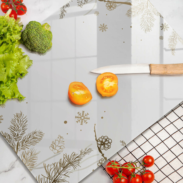 Kitchen chopping board Winter decorations