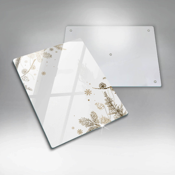 Kitchen chopping board Winter decorations