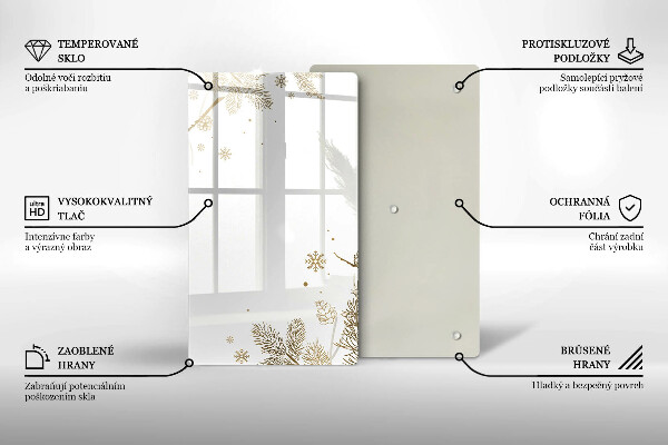 Kitchen chopping board Winter decorations