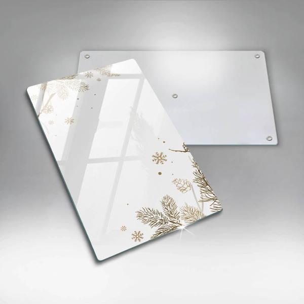 Kitchen chopping board Winter decorations