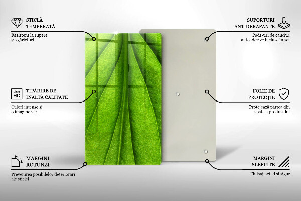 Worktop protector Nature leaf veins