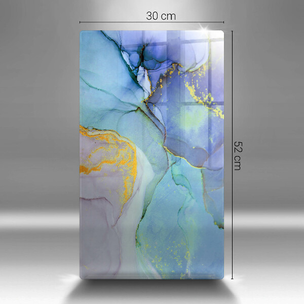 Chopping board Cracked stone gold