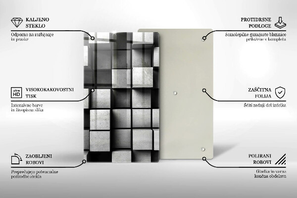 Chopping board 3D geometry background