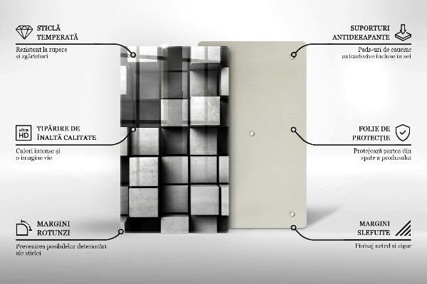 Chopping board 3D geometry background