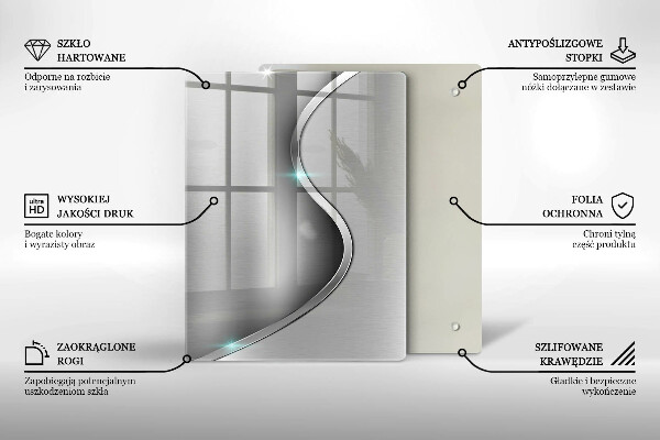 Chopping board 3D geometry background
