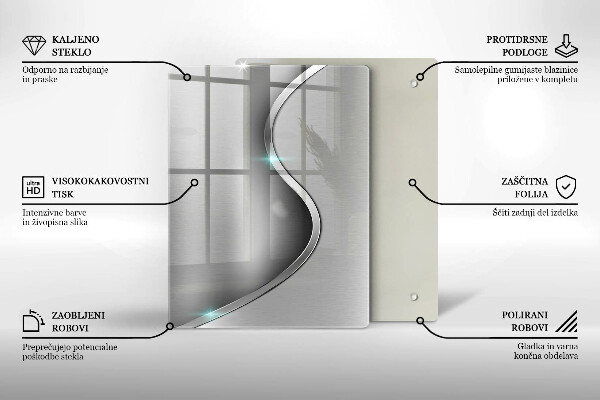 Chopping board 3D geometry background