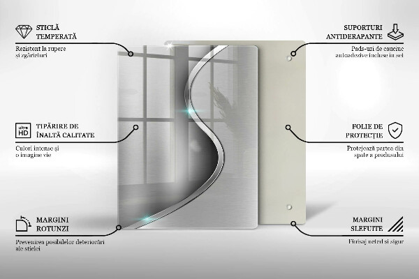 Chopping board 3D geometry background