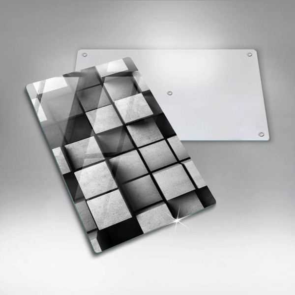 Chopping board 3D geometry background