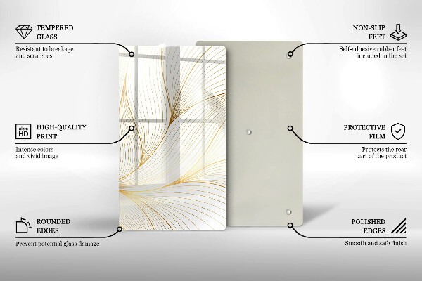Worktop protector Modern Line pattern