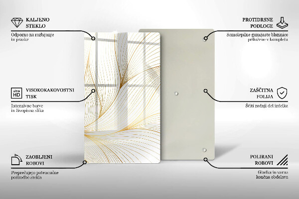 Worktop protector Modern Line pattern