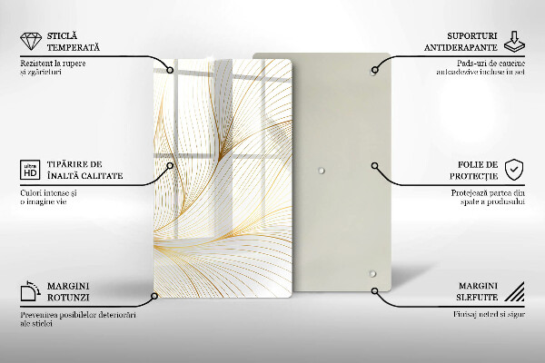 Worktop protector Modern Line pattern