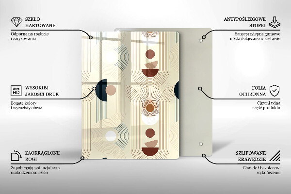 Worktop protector Modern Line pattern
