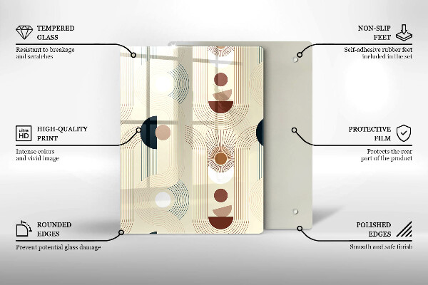 Worktop protector Modern Line pattern