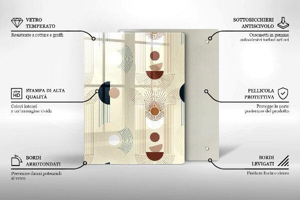 Worktop protector Modern Line pattern