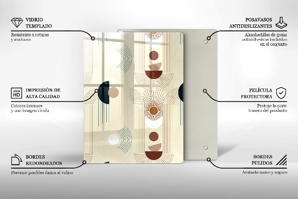 Worktop protector Modern Line pattern