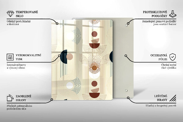 Worktop protector Modern Line pattern