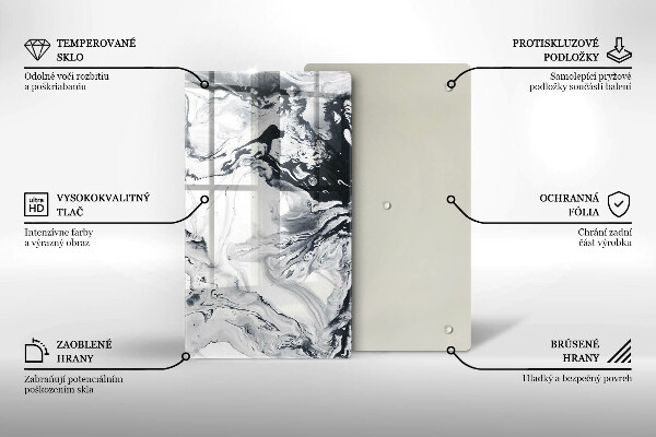 Worktop protector Ink abstraction