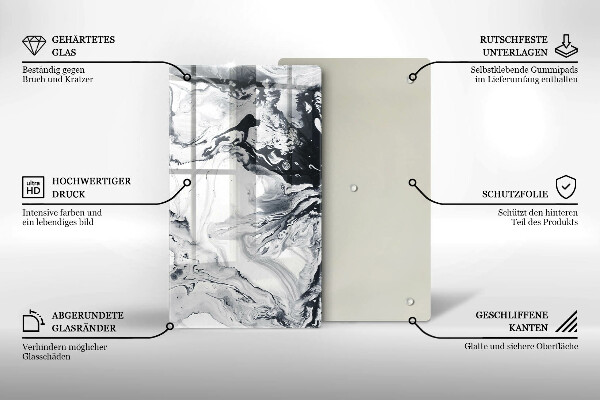 Worktop protector Ink abstraction