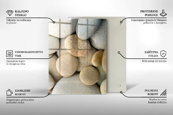 Worktop protector Abstraction golden lines