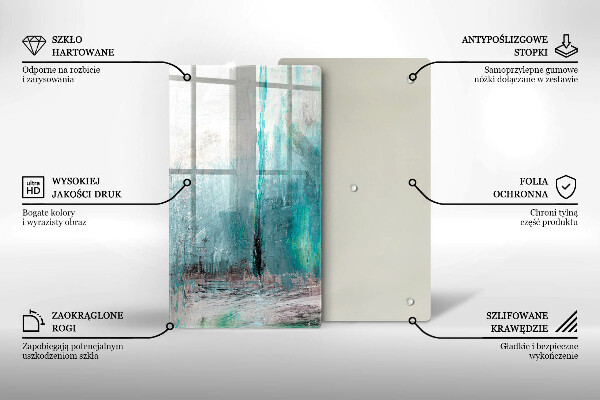 Worktop protector Background paint abstraction