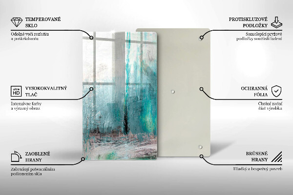 Worktop protector Background paint abstraction