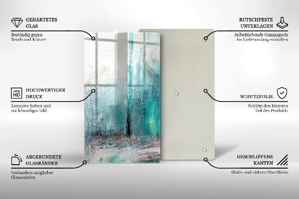 Worktop protector Background paint abstraction