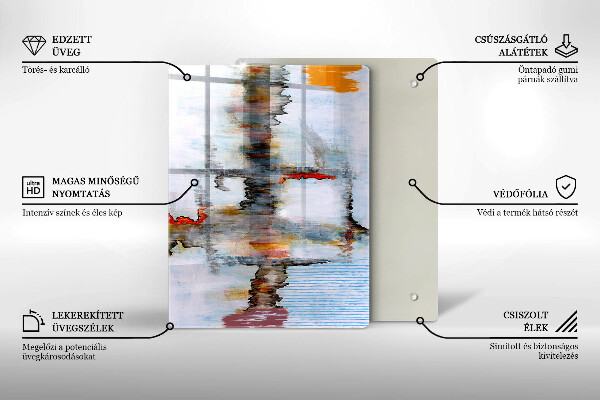 Worktop protector Background paint abstraction