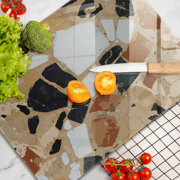 Chopping board Decorative stones